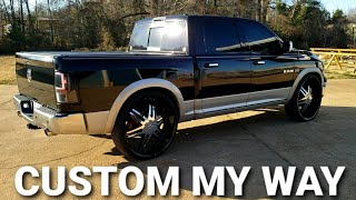 DODGE RAM 1500 ON 30S WALK AROUND [upl. by Drusilla]