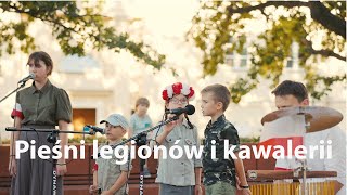 Zielony Domek  Pieśni legionów i kawalerii uliczny koncert 15082023 [upl. by Kimberli]