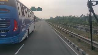 Extremely Highspeed Bus driving mawahighway 2025 [upl. by Soraya]