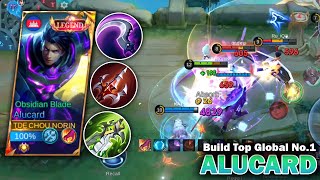 ALUCARD BEST BUILD AND EMBLEM FOR NEW UPDATE  BUILD TOP 1 GLOBAL 2024 [upl. by Theresita]