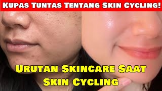 TIPS SKINCARE UNTUK PEMULA❗️METODE SKIN CYCLING AGAR HASIL SKINCARE LEBIH MAKSIMAL❗️ [upl. by Peggy]