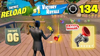 OG Fortnite Reload  Mythic Skyes Grappler And Gunnars SMG  High Kill Gameplay  Keyboard amp Mouse [upl. by Servais]