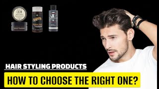 Mens Hair Products EXPOSED Clay Paste Pomade amp More 2024 Guide [upl. by Verla780]