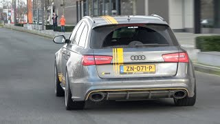 660HP Audi RS6 C7 with full Milltek Exhaust  Redline Revs and LOUD Accelerations [upl. by Chap90]