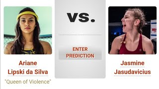 Ariane Lipski VS Jasmine Jasudavicius  UFC Fight Night Preview amp Picks  Pinoy Silent Picks [upl. by Tnahsarp716]