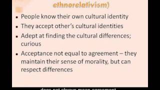 Crosscultural Teaching  Ethnocentrism and Ethnorelativism [upl. by Wolfram]