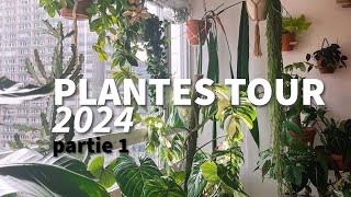 Plantes tour 2024 • mes 130 plantes   Part 1 [upl. by Esidnak]