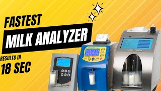 Fastest milk analyzer  18 sec Milkotesters Lactomat Measure Fat SNF CLR Protein and more [upl. by Eileen]