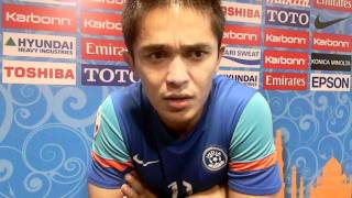 Exclusive Interview With Sunil Chhetri GoalNepal com [upl. by Assenar]