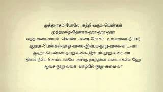 Aasai Nooru Vagai 275 Tamil Karaoke Tamil Lyrics by Dharshan YouTube [upl. by Kiel841]