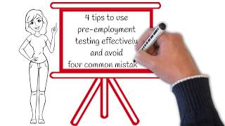 Pre Employment Testing Tips to Avoid 4 Mistakes [upl. by Ynoep190]