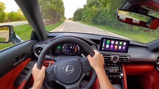 2021 Lexus IS 350 AWD F Sport  POV First Impressions [upl. by Elicul]