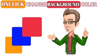 How To Change Background Color with Button Click using html css and JavaScript [upl. by Rabi]