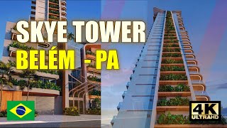 SKYE TOWER  NOVO LANÇAMENTO EM BELÉM  PA apartamentos edificios [upl. by Yelha]