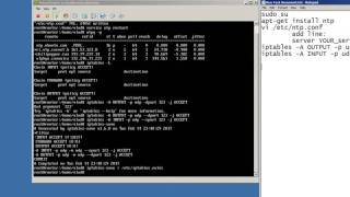 SW HowTo  configure NTP server linux and sync with any windows machine [upl. by Echo]