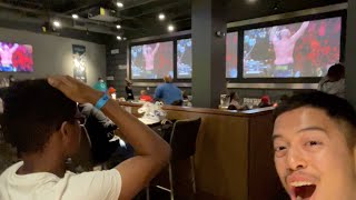 Wilder vs Fury 3  LIVE REACTION AT A BAR [upl. by Nolyaj]