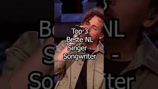 Top 3 Beste Nederlandse SingerSongwriters🎤 shorts netherlands belgium [upl. by Nnyletak]