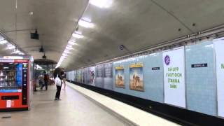 Stockholm  Odenplan Tunnelbanestation 2014 06 08 [upl. by Samuel771]