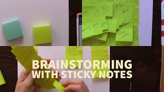 Brainstorming with Sticky Notes [upl. by Werbel838]