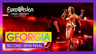 Nutsa Buzaladze Firefighter LIVE ｜ Georgia 🇬🇪 ｜ Second Semi Final ｜ Eurovision 2024 [upl. by Naji]