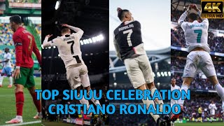 Cristiano Ronaldo siuuu celebration [upl. by Annawahs440]