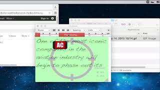 Create Animated GIF by Recording Screen MacGifGrabber [upl. by Corwin200]