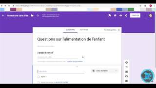 Concevoir des questionnaires en ligne avec Google Forms [upl. by Alten]