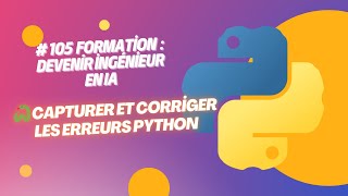 🛠️ Evitez les Bugs  Gestion d’Erreurs en Python [upl. by Chapnick]