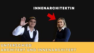 Architekt und Innenarchitekt  Was ist der Unterschied Nadja Hoffmann [upl. by Nylek85]