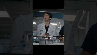 Doctor saves braindead girl when everyone despairs thegooddoctor viral shorts [upl. by Anaidirib]