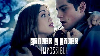 Stiles amp Lydia  Impossible 4x01 [upl. by Ihteerp]