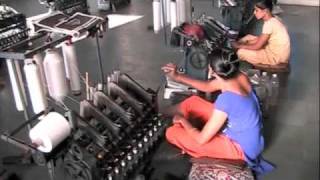 Visit A Khadi Weaving Factory Gondal Gujarat India [upl. by Eugenie829]