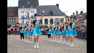 Prestations majorettes 2022 Carnaval Cassel [upl. by Tray]