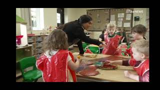 ITV Wales interviews NDNA Cymru Nursery business rates in Wales [upl. by Adnoved]