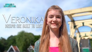 VERONIKA  DREAMS ARE BUILT TO LAST 💭 OFFICIAL MUSIC VIDEO  JUNIOR SONGFESTIVAL 2024 🇳🇱 [upl. by Alyss]