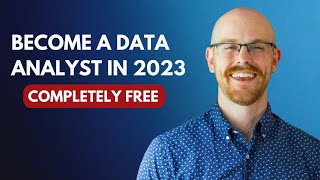 How to Become a Data Analyst in 2023 Completely FREE [upl. by Nomyad]