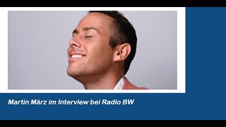 Martin März im Interview bei Radio BW BadenWürttemberg [upl. by Enimrac]