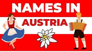 10 Typical Names and Nicknames in Austria [upl. by Dollie513]