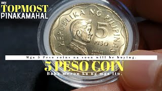 5 Peso Price  Value Update  Hard to Find amp SemiHTF  2020 Coin Collection LiSA dM [upl. by Nahc]