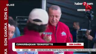 Teknofest ödül töreni [upl. by Ribak]