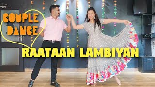 Raataan Lambiyan  Easy couple Dance  Wedding choreography  The Dance Mafia [upl. by Ayerdna]