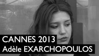 CANNES 2013  Adèle Exarchopoulos  La Vie dAdèle  Chapitre 1 et 2 [upl. by Etteniuqna]