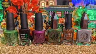 My Fall amp Halloween Nail Polish Collection  Sammoween 24 [upl. by Schacker]