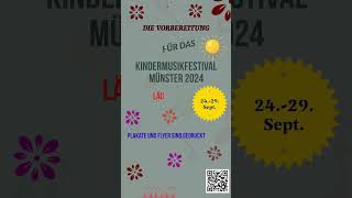 Kindermusikfestival Münster 2024 Es geht los [upl. by Anaiq996]