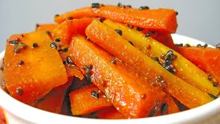 गाजर का अचार  Gajar Ka Achar  Carrot Pickle [upl. by Arac]