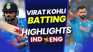 Virat Kohli Batting Highlights  India vs South Africa Highlights  World Cup 2023 [upl. by Knute]