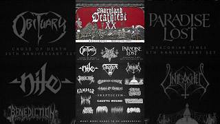 Maryland Deathfest XX first lineup Announcement [upl. by Cima]