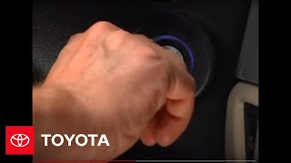 2007  2009 Tundra HowTo Theft Deterrent System  Canceling the System  Toyota [upl. by Winslow]