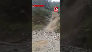 Arunachal PradeshChina Border Hit By A Massive Landslide Government Issues Travel Advisory [upl. by Nile]