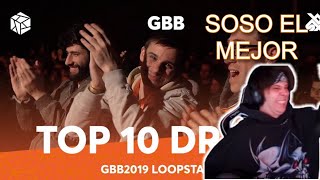 RUBIUS REACCIONA A TOP 10 LOOPSTATION DROPS GBB19 [upl. by Laira]